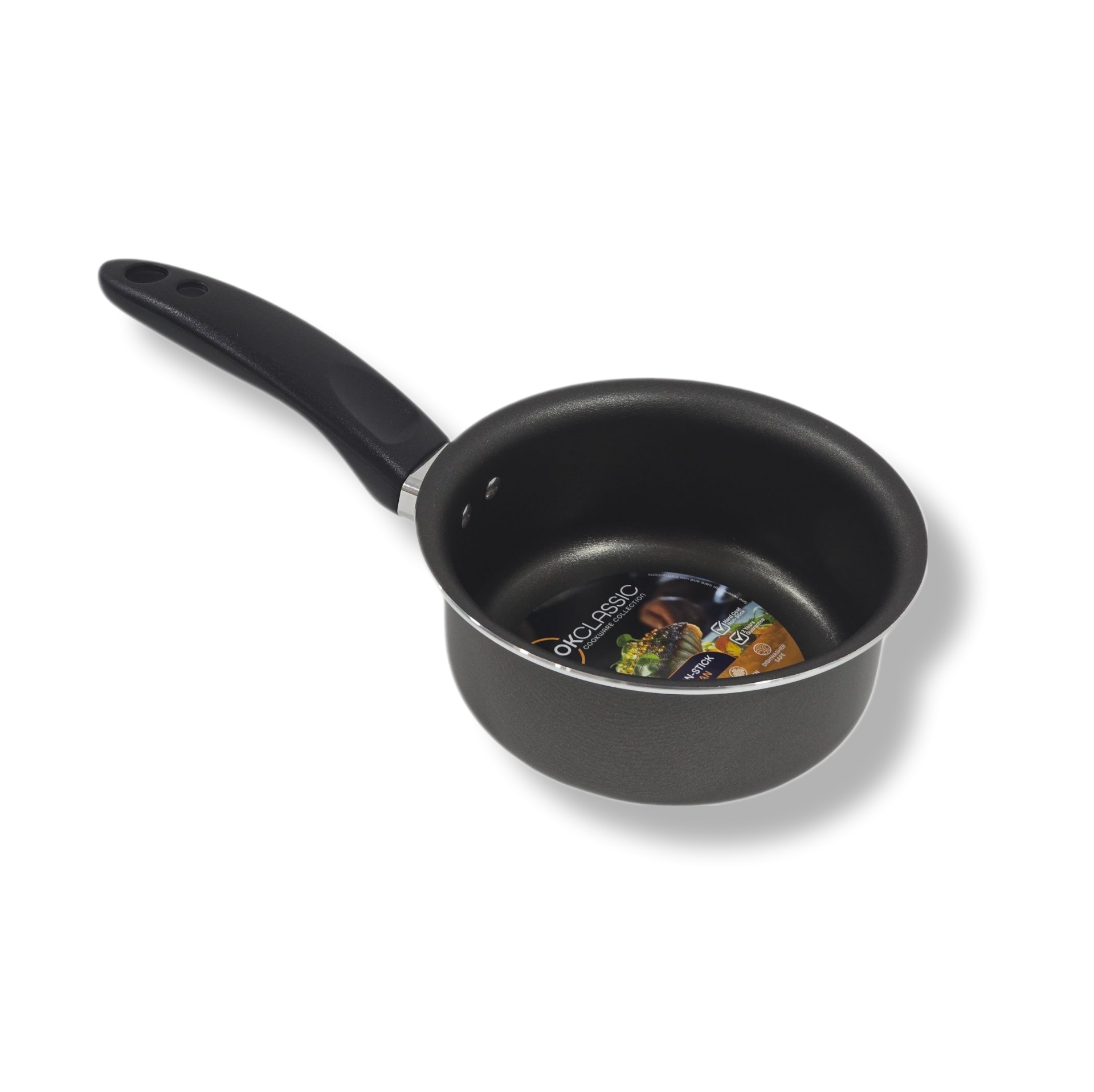 COOKCLASSIC 15cm / 6" Heavy Gauge COOKCLASSIC Stick Aluminium Milk Pan 15cm / 6" Heavy Gauge