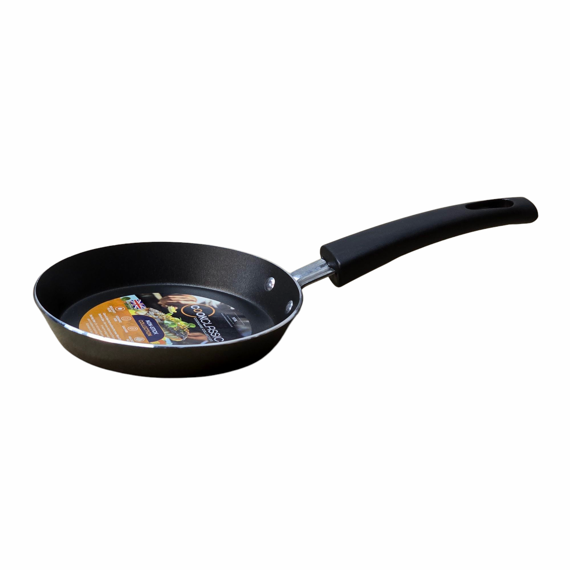 COOKCLASSIC Non-Stick Aluminium Blini and Single Egg Pan 15cm / 5.9"