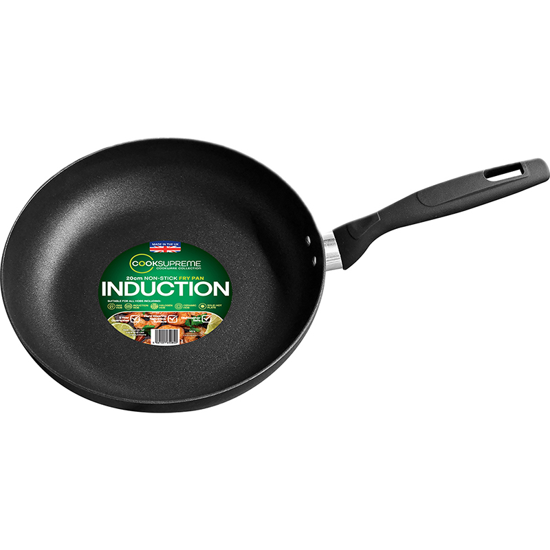 22cm / 9" Non-Stick Aluminium Induction Fry Pan - Image 1