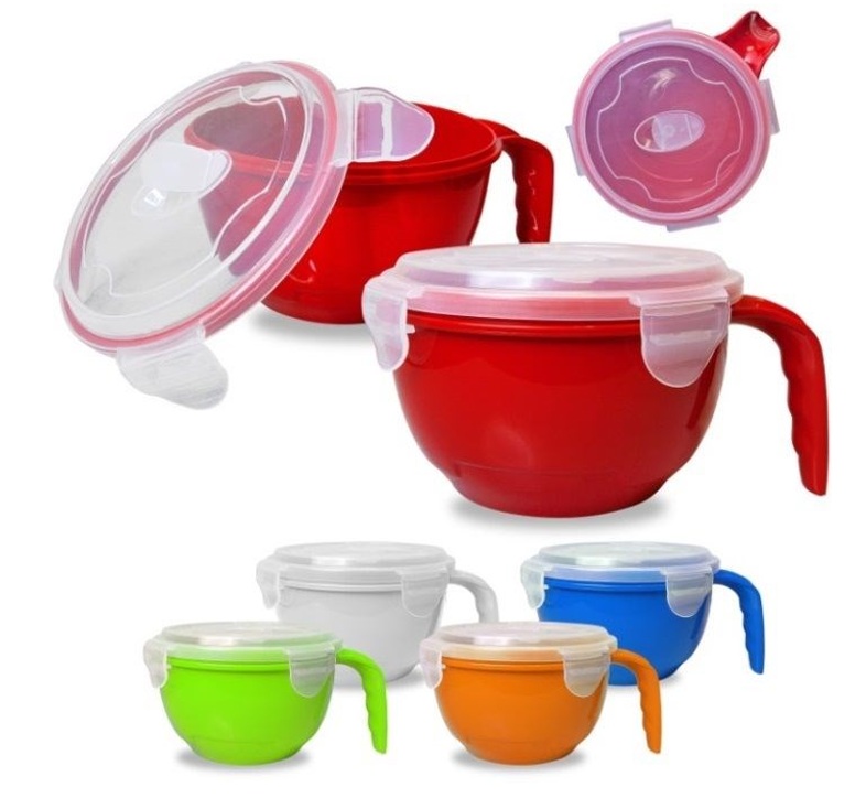 Handy Mixing Bowl, Assorted Colours, PC Plastic - Image 1
