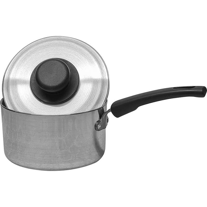 15cm / 6" Aluminium Stew Pan with Metal Lid thumbnail 3