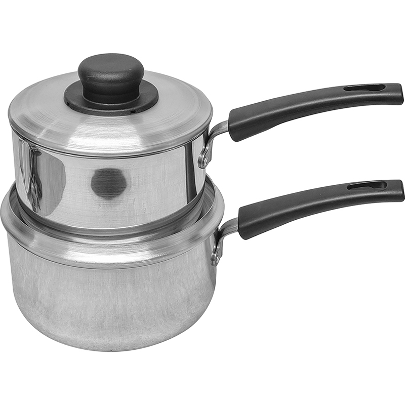 15cm / 6" Aluminium Stew Pan with Metal Lid thumbnail 4