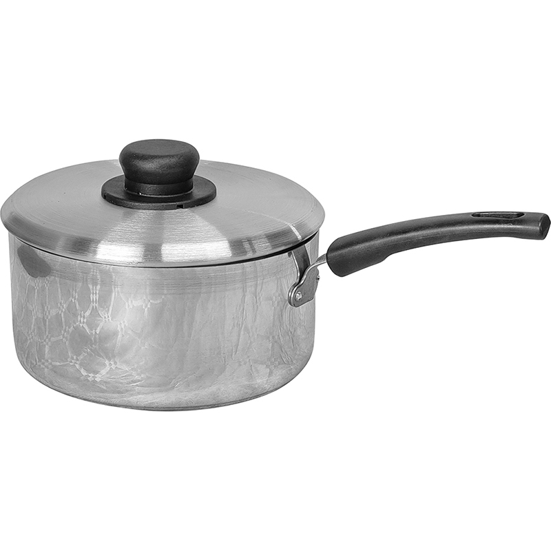18cm / 7" Aluminium Stew Pan with Metal Lid thumbnail 2