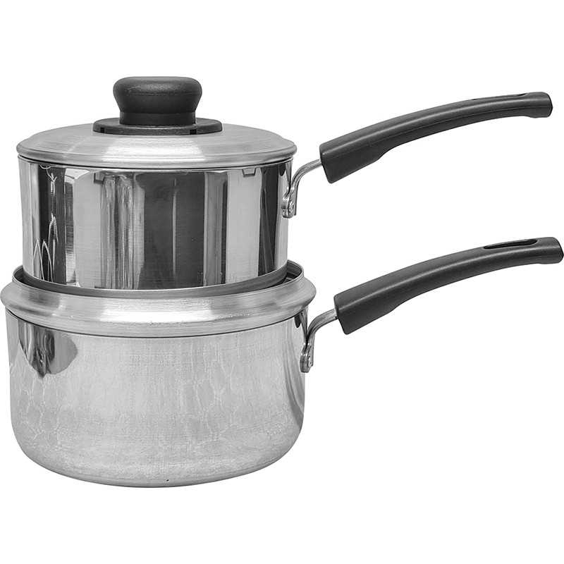 18cm / 7" Aluminium Stew Pan with Metal Lid thumbnail 6