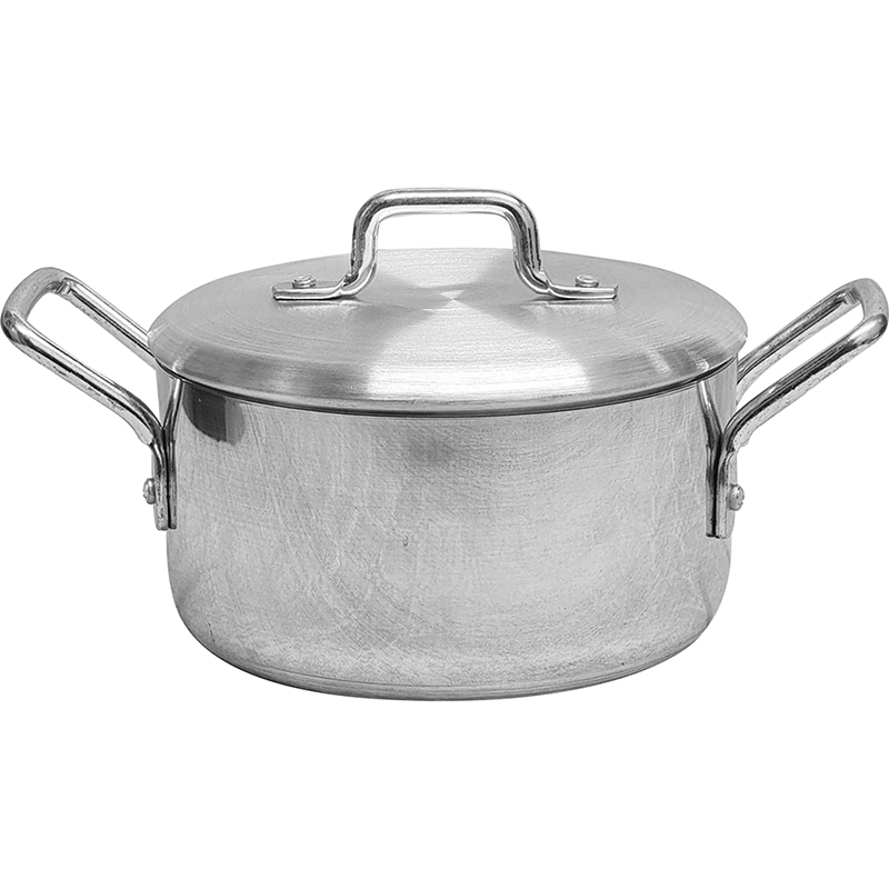 15cm / 6" Aluminium Casserole with Metal Lid thumbnail 3