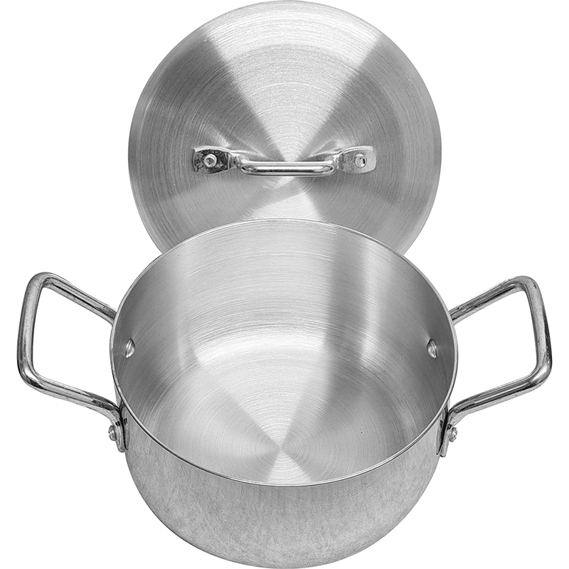 18cm / 7" Aluminium Casserole with Metal Lid thumbnail 2