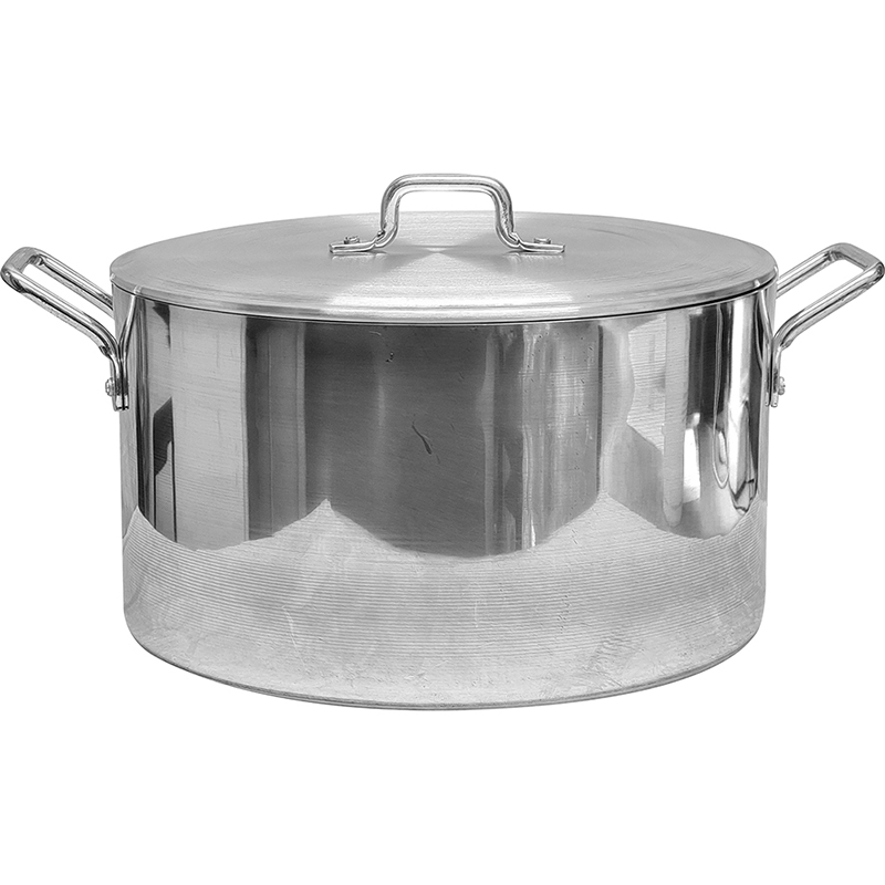 27cm / 11" Aluminium Casserole with Metal Lid - Image 1