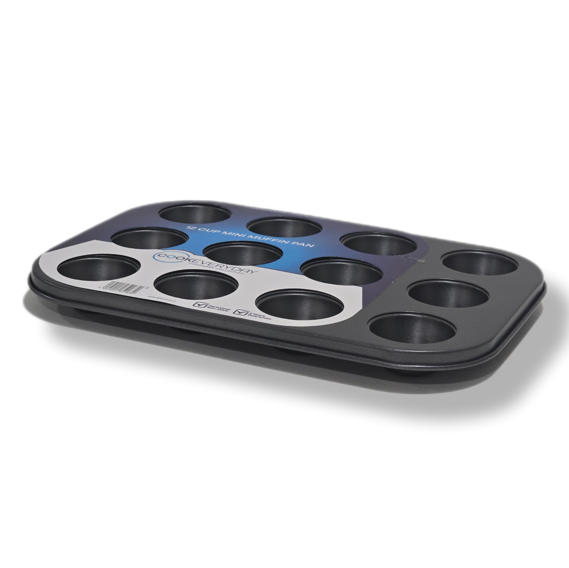 12 Cup Carbon Steel Non-Stick Mini Muffin Tray - Image 1