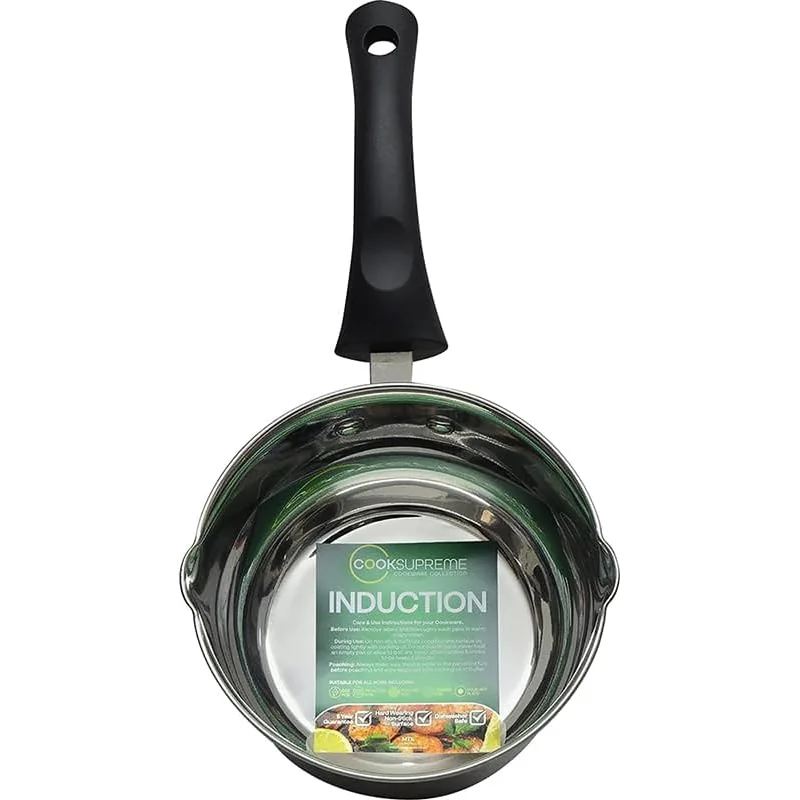 14cm / 5.5" Stainless Steel Milk Pan - Image 1