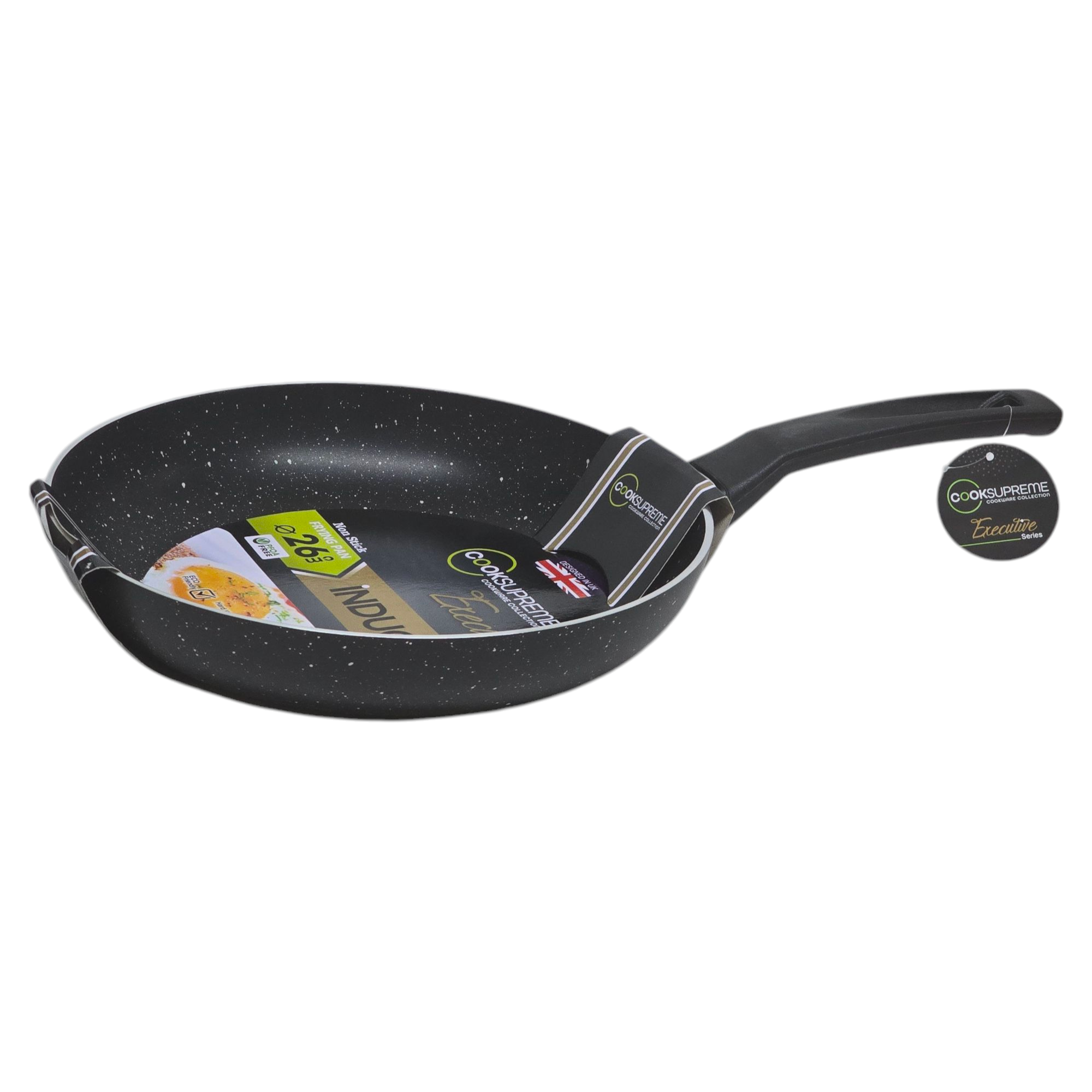 26cm / 10" Non-Stick Aluminium Induction Executive Fry Pan - Image 1