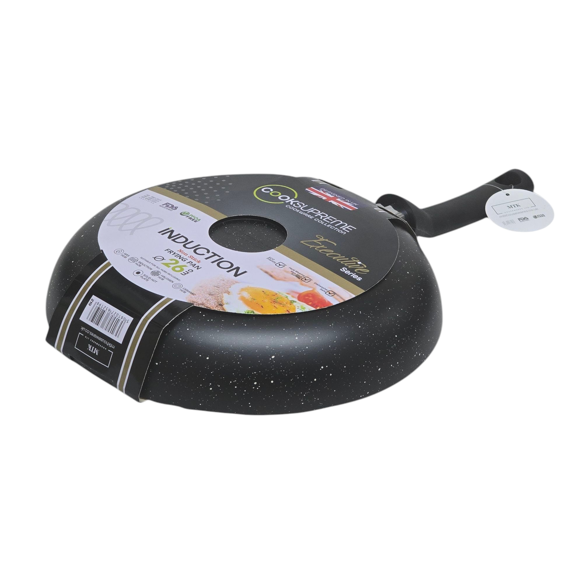 26cm / 10" Non-Stick Aluminium Induction Executive Fry Pan thumbnail 2