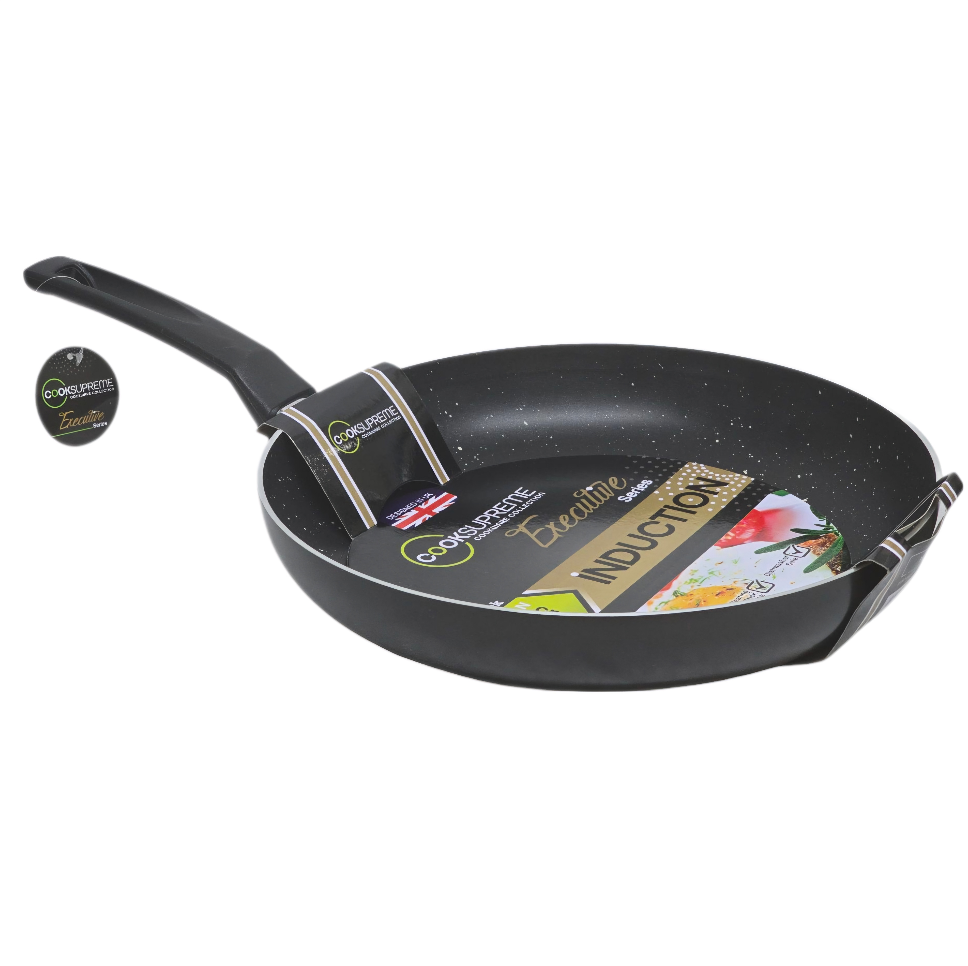 30cm / 12" Non-Stick Aluminium Induction Executive Fry Pan - Image 1