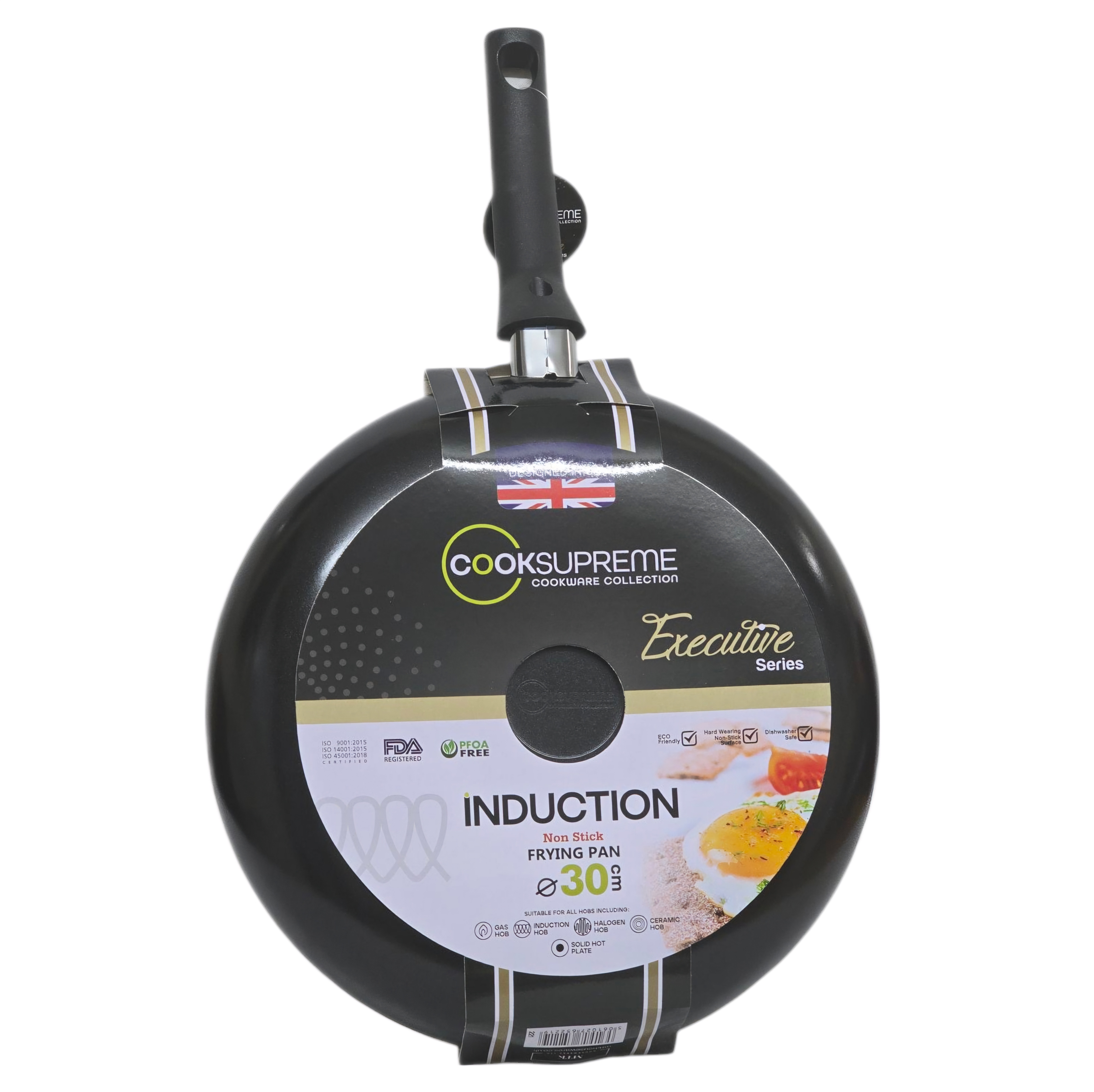 30cm / 12" Non-Stick Aluminium Induction Executive Fry Pan thumbnail 3