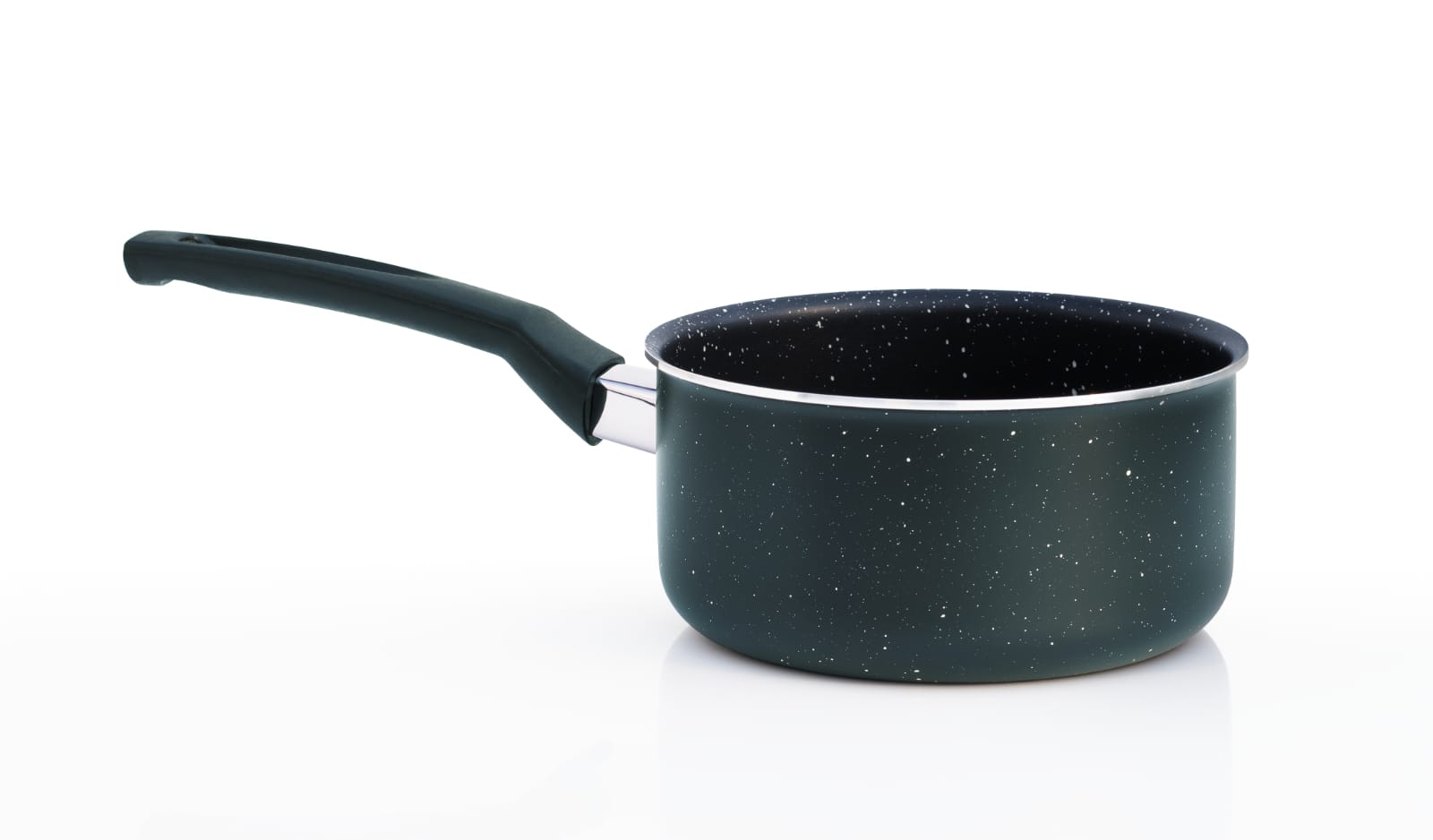 20cm / 8" Non-Stick Aluminium Induction Executive Saucepan with Glass Lid thumbnail 4