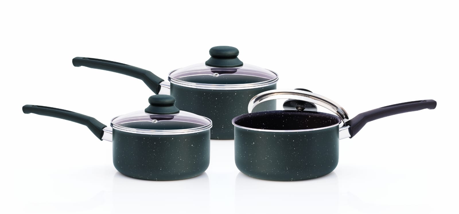 20cm / 8" Stainless Steel Casserole with Lid - Image 1