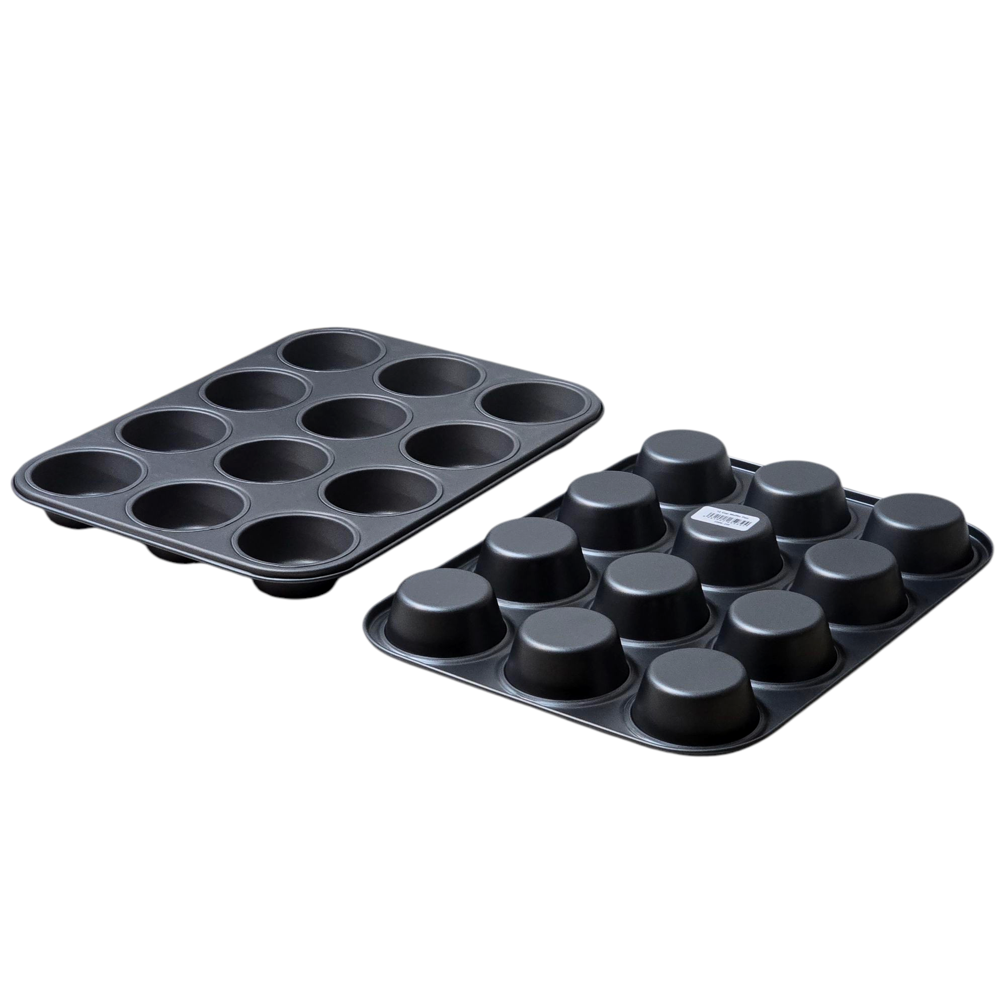 12 Cup Carbon Steel Non-Stick Muffin Tray thumbnail 2