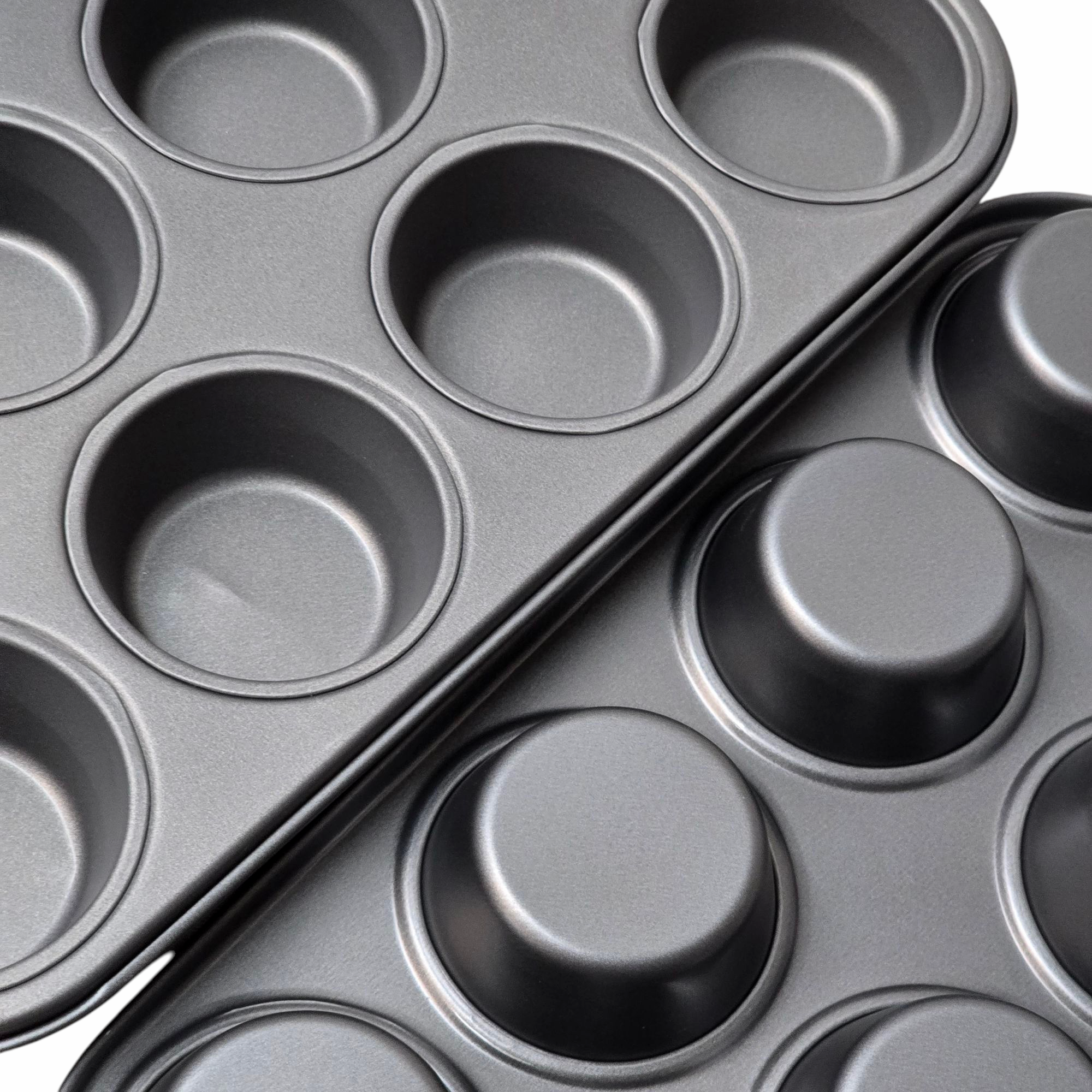 12 Cup Carbon Steel Non-Stick Muffin Tray thumbnail 3