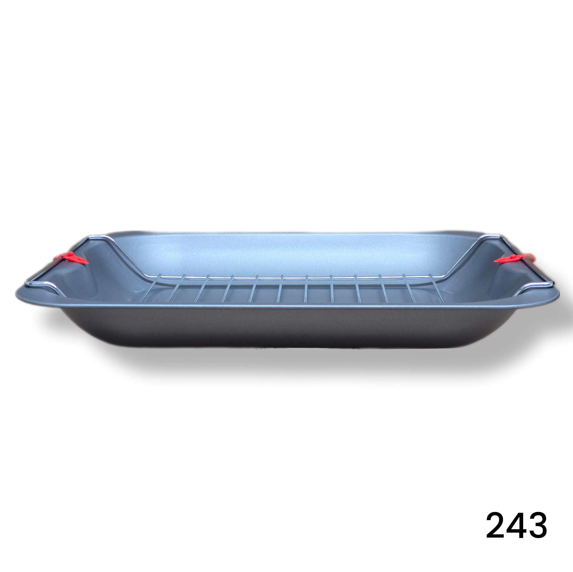 38cm / 15" Vitreous Enamel Roasting Pan with Wire Rack thumbnail 4