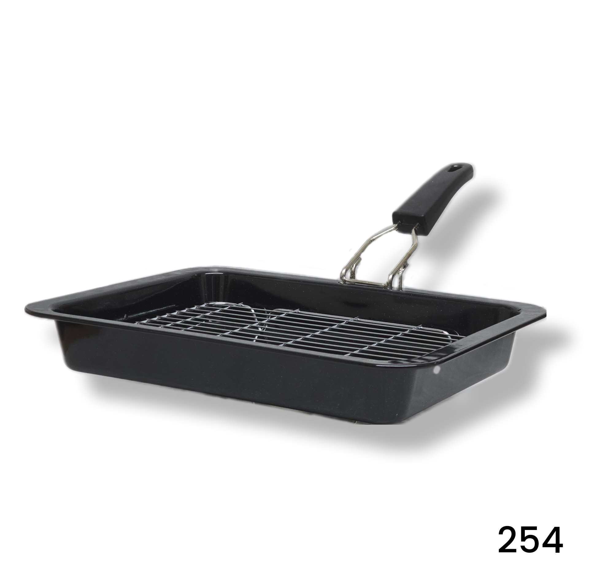 20cm / 8" Non-Stick Vitreous Enamel Fry Pan with Removable Handle - Image 1