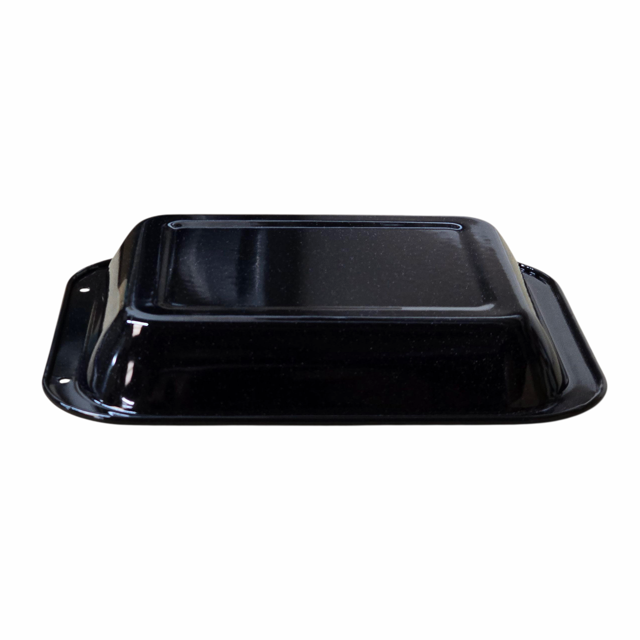 22cm / 9" Vitreous Enamel Roasting Tray with Deep Sides thumbnail 4
