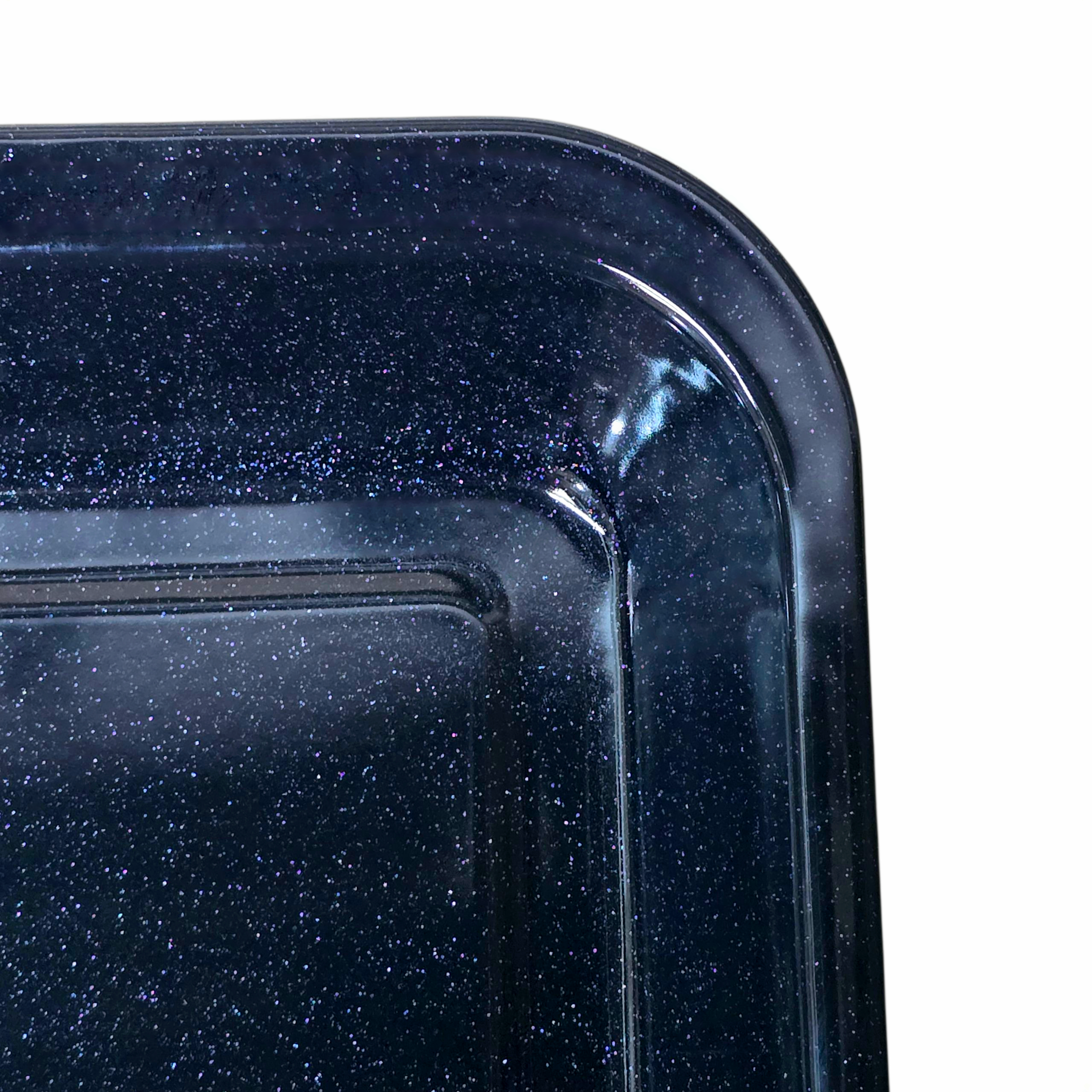 22cm / 9" Vitreous Enamel Roasting Tray with Deep Sides thumbnail 5